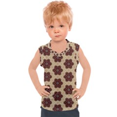 Pattern-flower Kids  Sport Tank Top