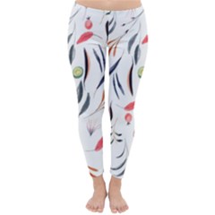 Watercolor-fruit Classic Winter Leggings by nateshop