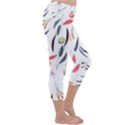 Watercolor-fruit Capri Winter Leggings  View3