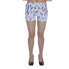 Watercolor-fruit Skinny Shorts by nateshop