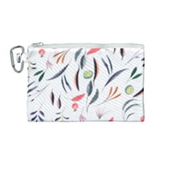 Watercolor-fruit Canvas Cosmetic Bag (medium) by nateshop