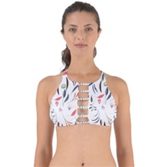 Watercolor-fruit Perfectly Cut Out Bikini Top by nateshop