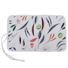 Watercolor-fruit Pen Storage Case (m) by nateshop