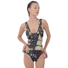 Holidays-christmas Side Cut Out Swimsuit by nateshop