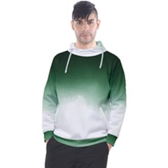 Watercolor-green White Men s Pullover Hoodie by nateshop