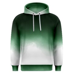 Watercolor-green White Men s Overhead Hoodie by nateshop