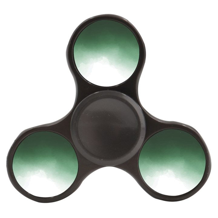 Watercolor-green White Finger Spinner