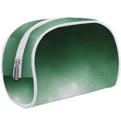 Watercolor-green White Make Up Case (large) by nateshop