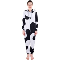 Cow Pattern Hooded Jumpsuit (ladies)