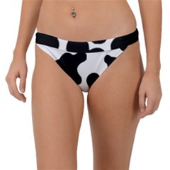 Cow Pattern Band Bikini Bottom by BangZart