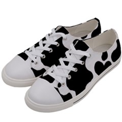 Cow Pattern Women s Low Top Canvas Sneakers by BangZart