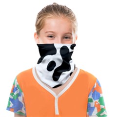 Cow Pattern Face Covering Bandana (kids) by BangZart