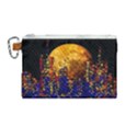 Skyline frankfurt abstract moon Canvas Cosmetic Bag (Medium) View1