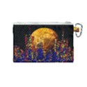 Skyline frankfurt abstract moon Canvas Cosmetic Bag (Medium) View2