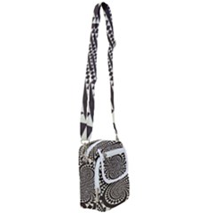 Retro-form-shape-abstract Shoulder Strap Belt Bag