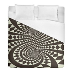 Retro-form-shape-abstract Duvet Cover (full/ Double Size) by Jancukart