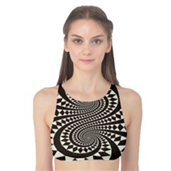 Retro-form-shape-abstract Tank Bikini Top