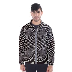 Retro-form-shape-abstract Men s Windbreaker