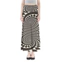 Retro-form-shape-abstract Full Length Maxi Skirt View1