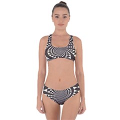 Retro-form-shape-abstract Criss Cross Bikini Set