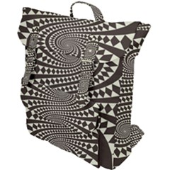 Retro-form-shape-abstract Buckle Up Backpack