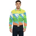 Waves-beach-sun-sea-water-sky Men s Long Sleeve  Shirt View1