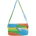 Waves-beach-sun-sea-water-sky Removable Strap Clutch Bag View2