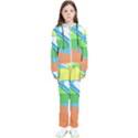 Waves-beach-sun-sea-water-sky Kids  Tracksuit View1