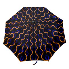 Pattern Abstract Wwallpaper Waves Folding Umbrellas