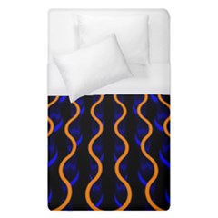 Pattern Abstract Wwallpaper Waves Duvet Cover (single Size)