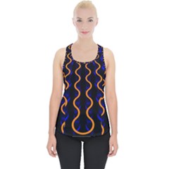 Pattern Abstract Wwallpaper Waves Piece Up Tank Top by Jancukart