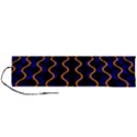 Pattern abstract wwallpaper waves Roll Up Canvas Pencil Holder (L) View1