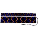 Pattern abstract wwallpaper waves Roll Up Canvas Pencil Holder (L) View2