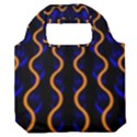 Pattern abstract wwallpaper waves Premium Foldable Grocery Recycle Bag View1