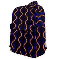 Pattern Abstract Wallpaper Waves Classic Backpack