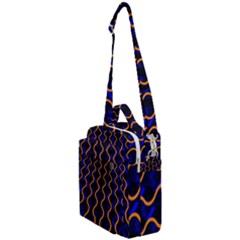 Pattern Abstract Wallpaper Waves Crossbody Day Bag