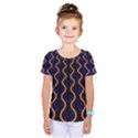 Pattern Abstract Wallpaper Waves Kids  One Piece Tee View1