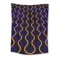 Pattern Abstract Wallpaper Waves Medium Tapestry