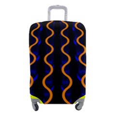 Pattern Abstract Wallpaper Waves Luggage Cover (small)