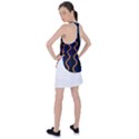 Pattern Abstract Wallpaper Waves Racer Back Mesh Tank Top View2