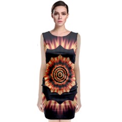 Digital Art Art Artwork Abstract Classic Sleeveless Midi Dress