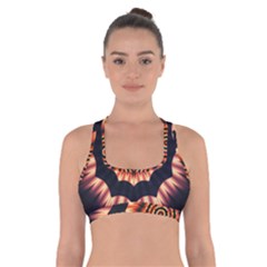 Digital Art Art Artwork Abstract Cross Back Sports Bra