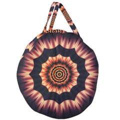 Digital Art Art Artwork Abstract Giant Round Zipper Tote