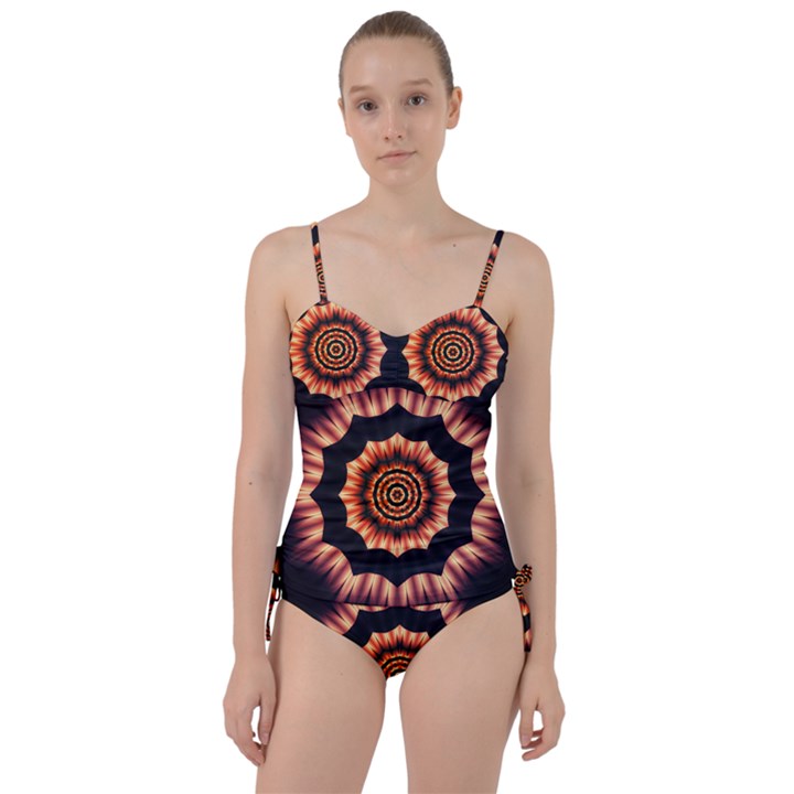 Digital Art Art Artwork Abstract Sweetheart Tankini Set