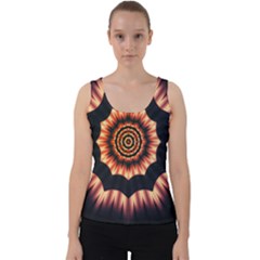 Digital Art Art Artwork Abstract Velvet Tank Top by Jancukart