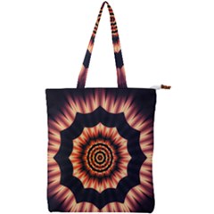 Digital Art Art Artwork Abstract Double Zip Up Tote Bag