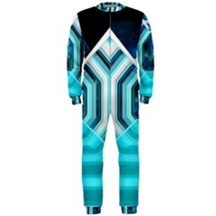 Space Ship Sci Fi Fantasy Science Onepiece Jumpsuit (men)