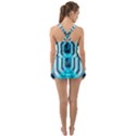 Space Ship Sci Fi Fantasy Science Ruffle Top Dress Swimsuit View2