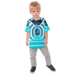 Space Ship Sci Fi Fantasy Science Kids  Raglan Tee