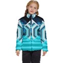 Space Ship Sci Fi Fantasy Science Kids  Puffer Bubble Jacket Coat View1